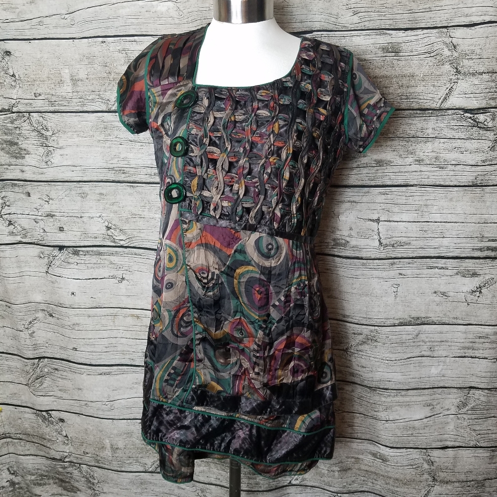 18 Fire My My We Kurty Top Size XL.Pit to pit approx:  19 inches Right should